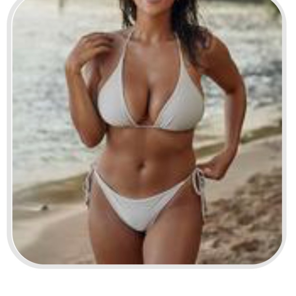Monday Swimwear Palma Bottom - Storm Grey (size M)